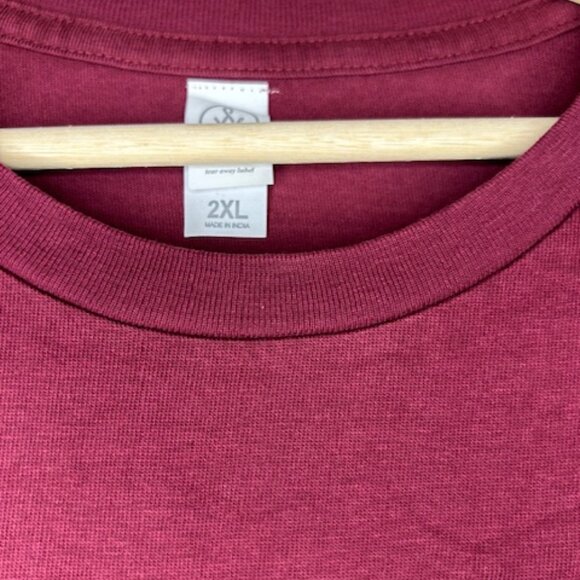 Sup Pop Draplin Maroon Sasquatch T-Shirt Size 2XL - Picture 3 of 4